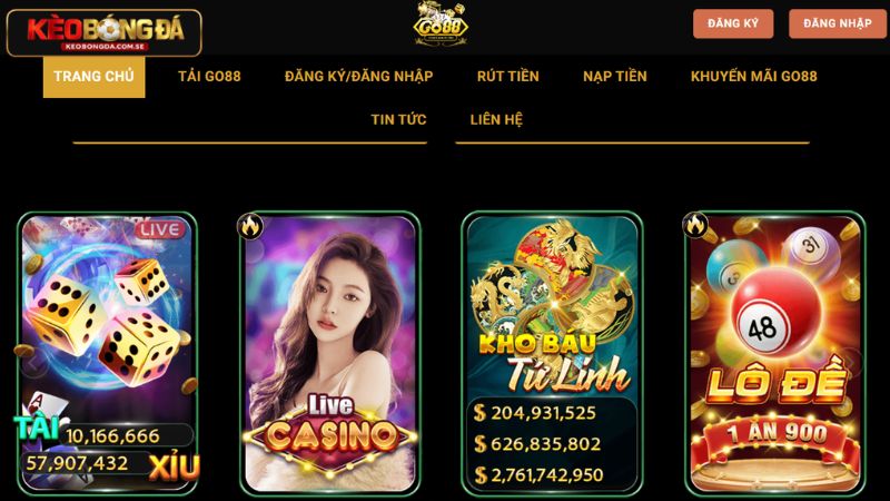 GO88 nổi bật trong danh sách các nền tảng giải trí trực tuyến
