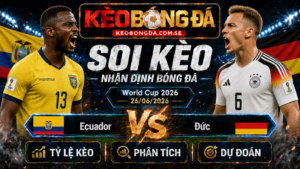 Đội hình dự kiến trước trận Ecuador và Đức