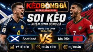 Đội hình dự kiến trước trận Scotland và Ma Rốc